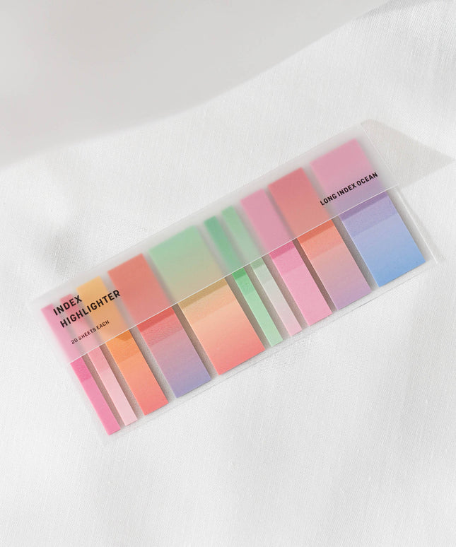 Rose twilight | Gjennomskinnelige selvklebende notislapper | Sidemarkører | Klistrelapper