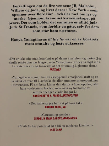 Yanagihara, Hanya: Et lite liv