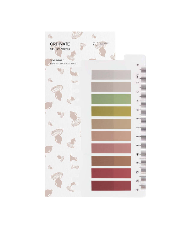 Marigold | Sticky notes | Ordinate klistrelapper | Selvklebende notislapper | Sidemarkører | Indeksfaner
