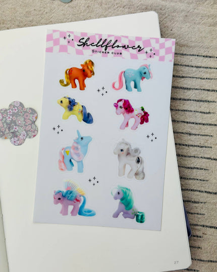 Klistremerkeark Vinyl | My Little Pony