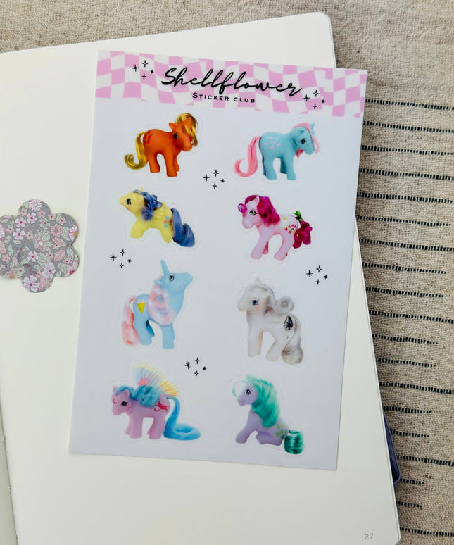 Klistremerkeark Vinyl | My Little Pony