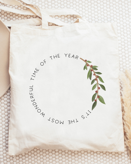 Handlenett “Most wonderful time” Tote bag