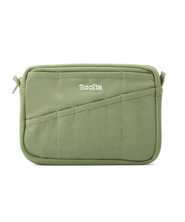 Forhåndsbestilling | Soolla® Studio Pouch | Ganja Green | Hobbyveske