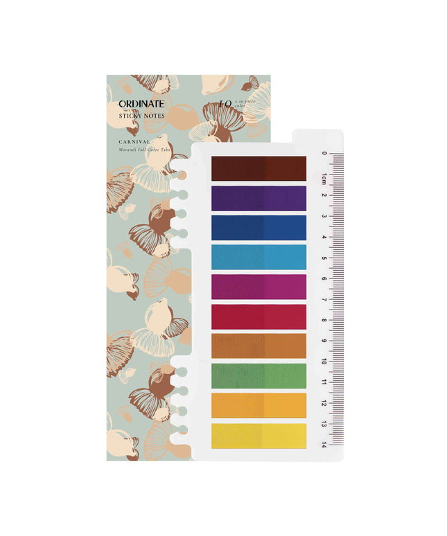Carnival | Ordinate klistrelapper | Selvklebende notislapper | Sidemarkører | Indeksfaner