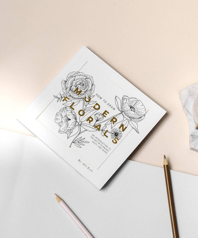 How to Draw Modern Florals - Mini Utgave