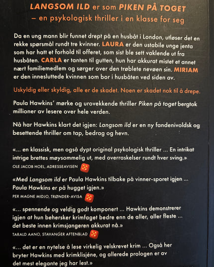 Hawkins, Paula: Langsom ild