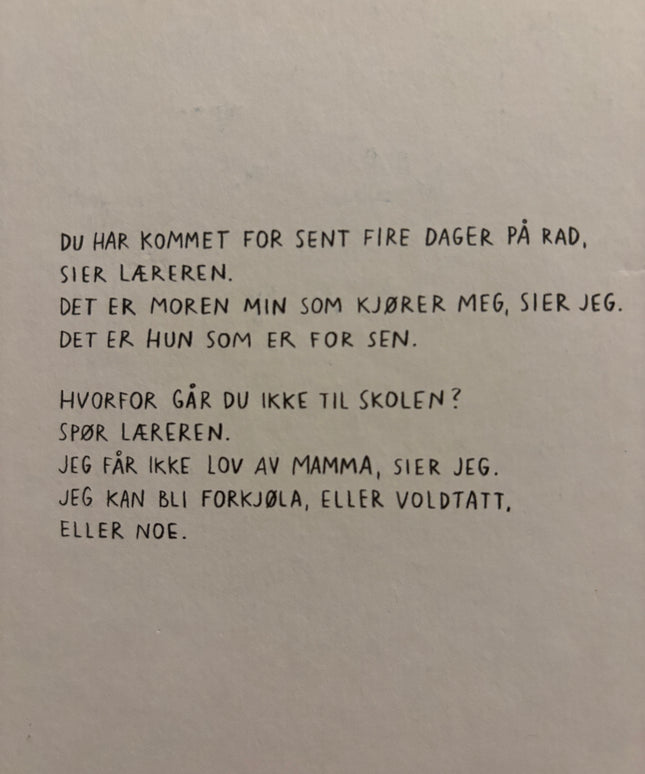 Ombustvedt, Åse: Ring hvis det er noe