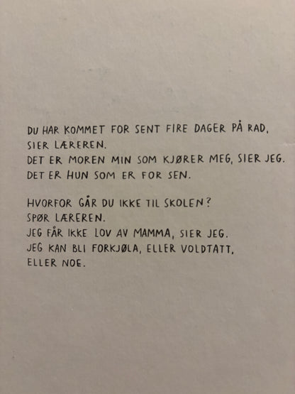 Ombustvedt, Åse: Ring hvis det er noe