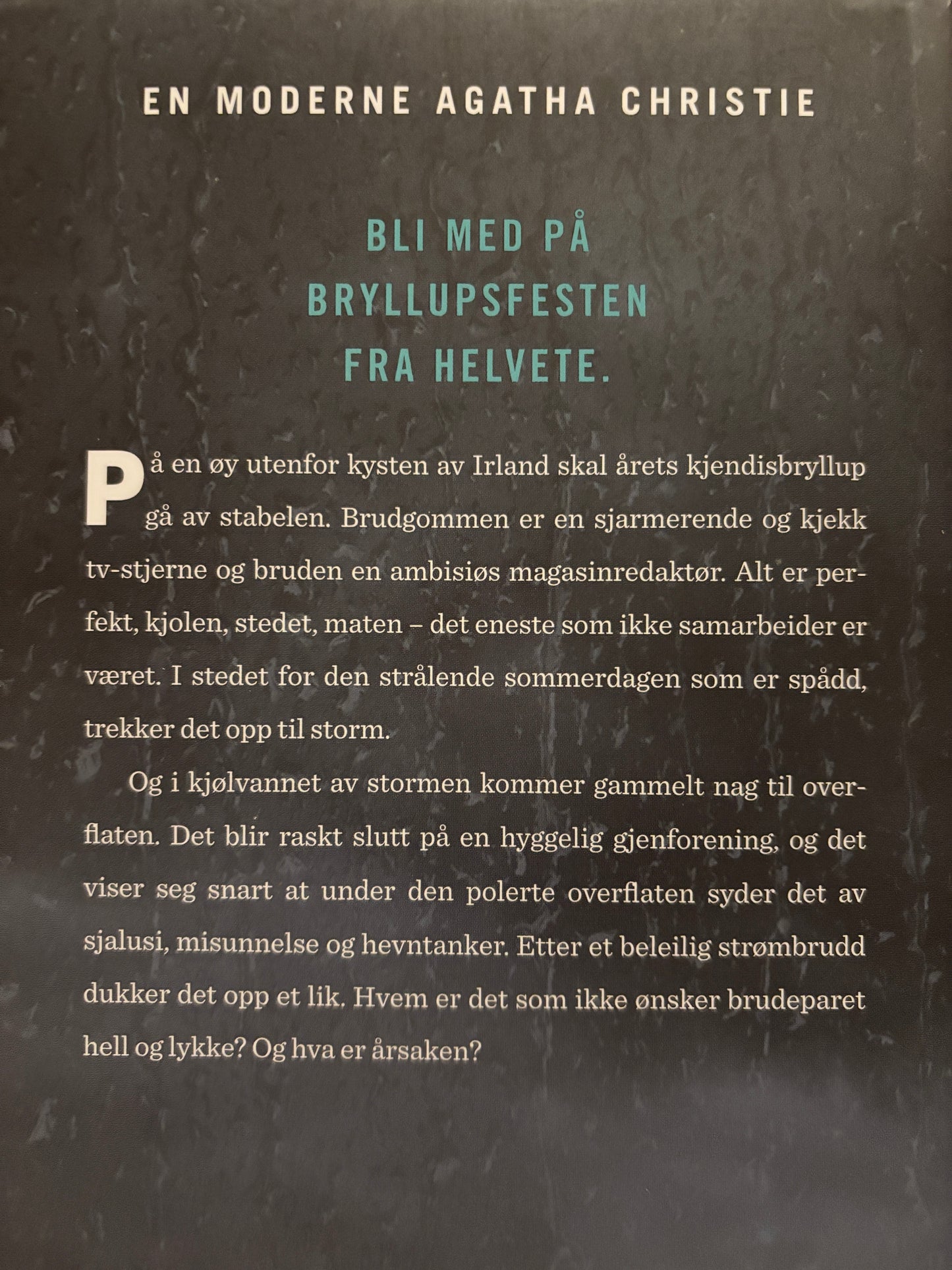 Foley, Lucy: Gjestelisten