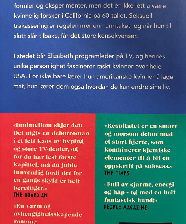 Garmus, Bonnie: Leksjoner i god kjemi