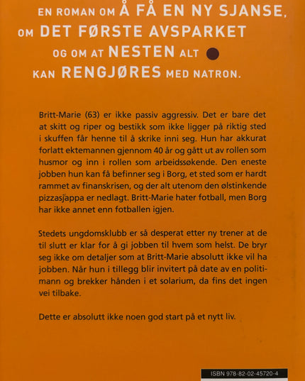 Britt-Marie var her - Fredrik Backman (pocket)