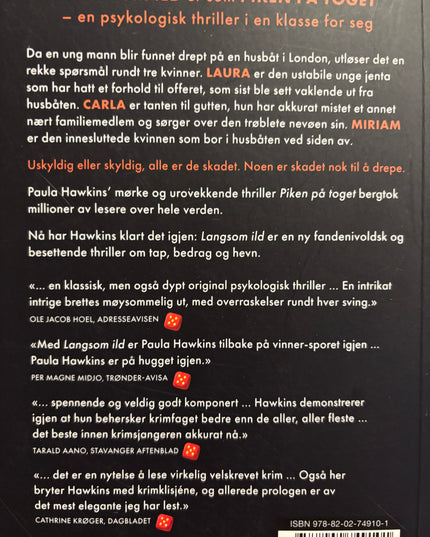 Hawkins, Paula: Langsom ild