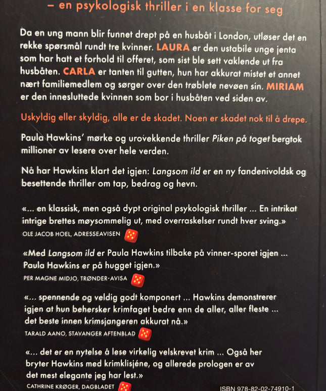 Hawkins, Paula: Langsom ild