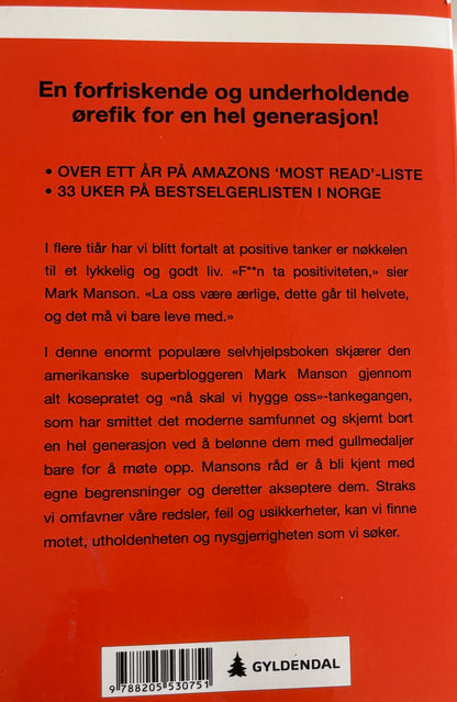 Manson, Mark: Den edle kunsten å gi f**n