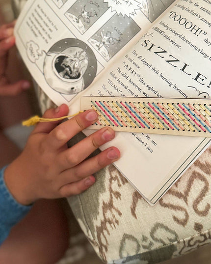 DIY Bokmerke | Lag Ditt Eget Broderte Bokmerke For Barn