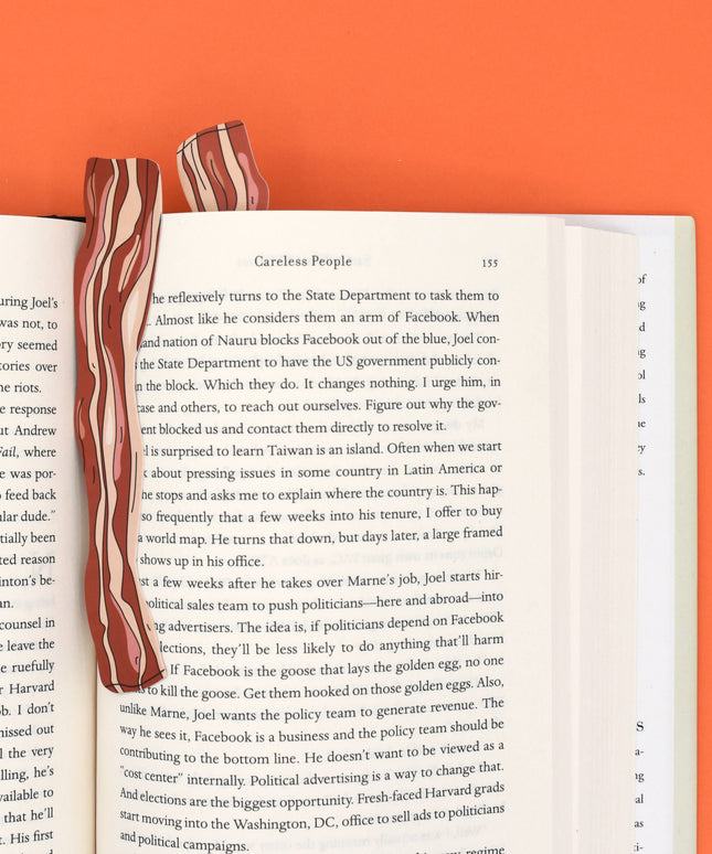 Bokmerke 2pk | 
Bacon (det er die cut!)