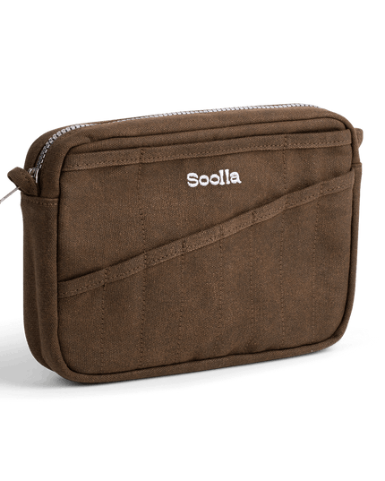 Forhåndsbestilling | Soolla® Studio Pouch, Coffee Bean | Hobbyveske