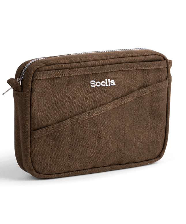 Forhåndsbestilling | Soolla® Studio Pouch, Coffee Bean | Hobbyveske