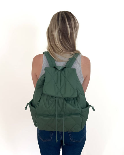 The Bookish Backpack: Green