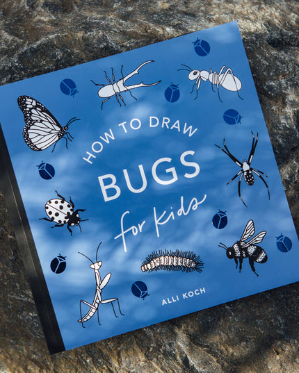 How to Draw Bugs for Kids | Lær å Tegne Bok for Barn