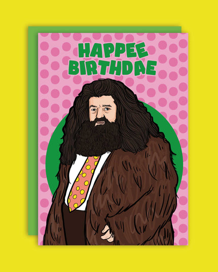 Happee Birthdae | A6 Kort | Bursdagskort