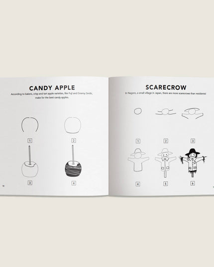 Fall Things: How to Draw Book for Kids with Pumpkins, Scarecrows, Turkeys and More