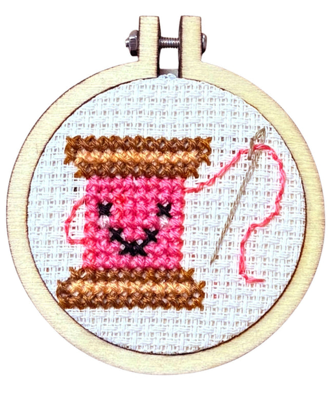 My Resting Stitch Face! Mini Matchbox Broderingssett