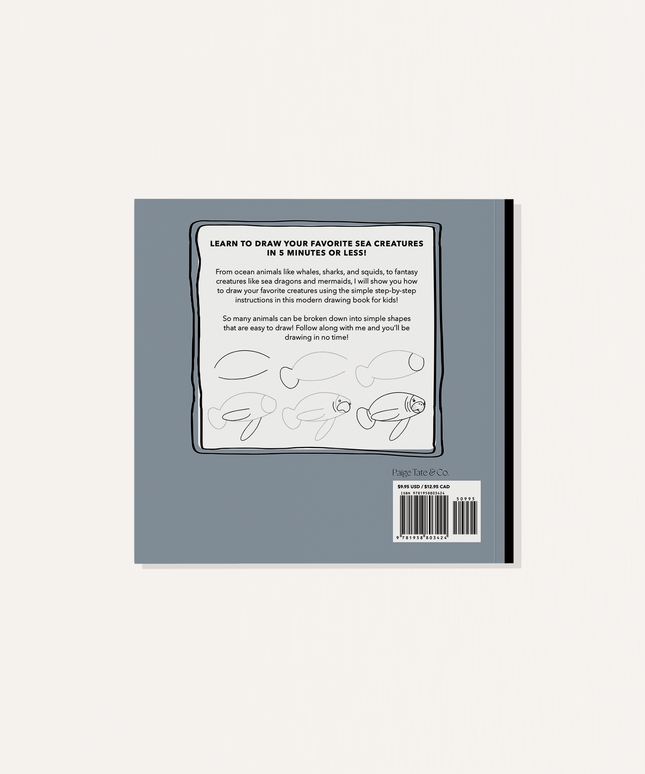 Under the Sea: How to Draw - Mini Utgave