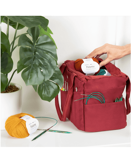Forhåndsbestilling | Soolla Studio Artist Bag | Cinnamon | Hobbyveske | Veske for Kreative Prosjekter