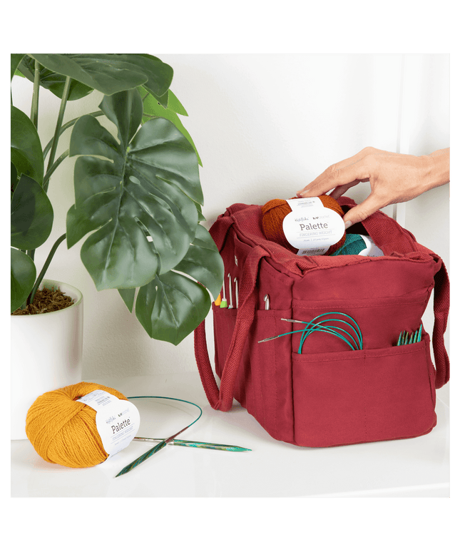 Forhåndsbestilling | Soolla Studio Artist Bag | Cinnamon | Hobbyveske | Veske for Kreative Prosjekter