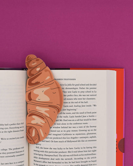 Bokmerke | 
Croissant (det er die cut!)