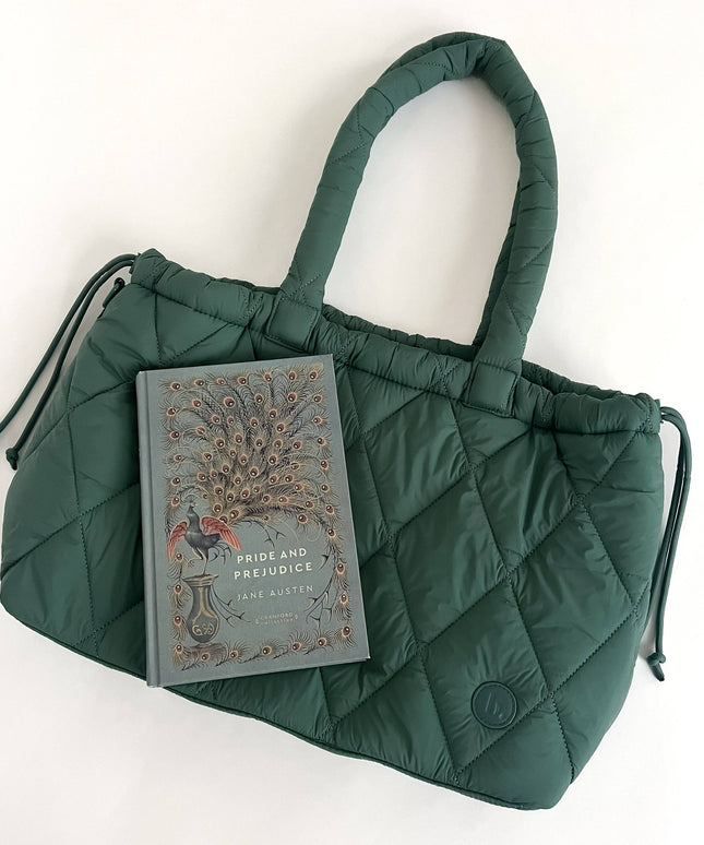 The Bookish Tote: Green