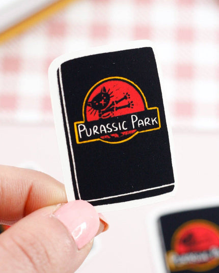 Purassic Park - Katt - Klistremerke