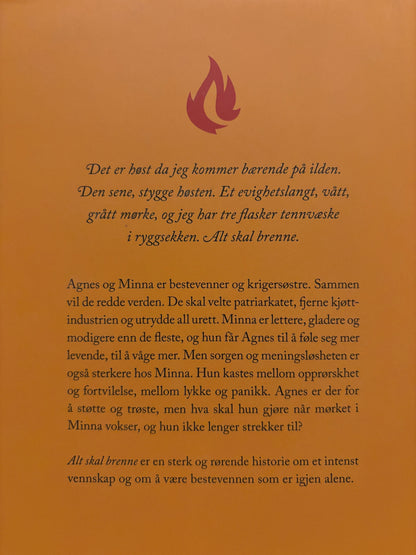 Nordin, Sofia: Alt skal brenne