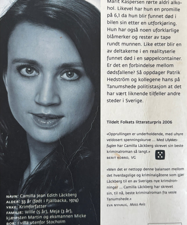 Lackberg, Camilla: Ulykkesfuglen
