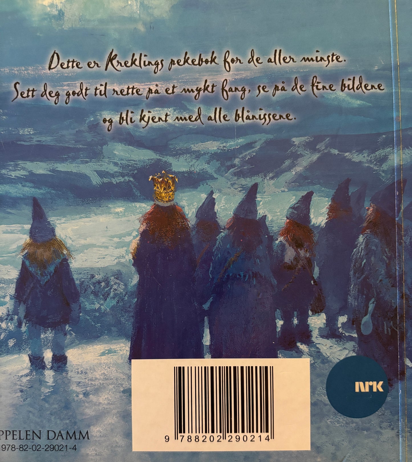 Jul i Blåfjell - pekebok for Krekling