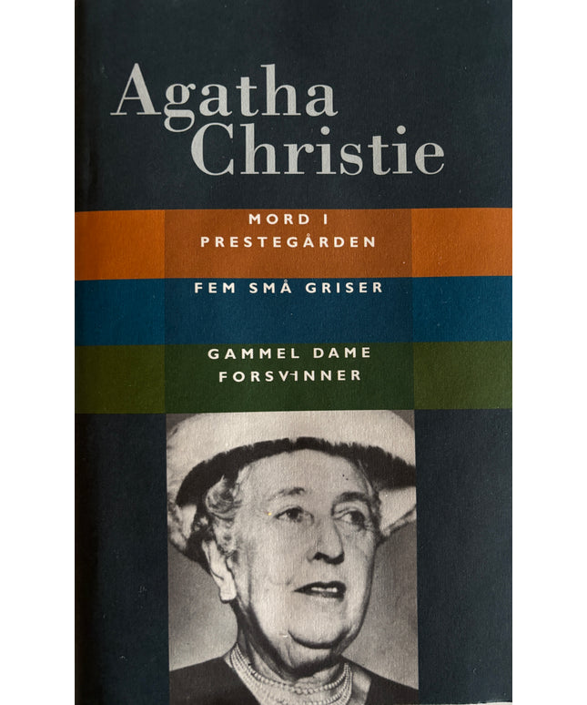 Mord i prestegården / Fem små griser / Gammel dame forsvinner - Agatha Christie