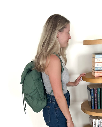 The Bookish Backpack: Green