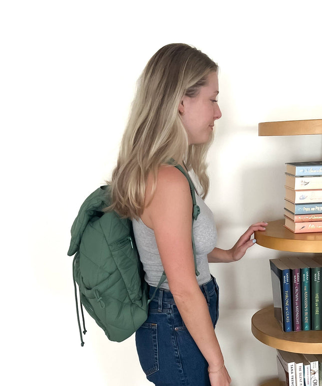 The Bookish Backpack: Green