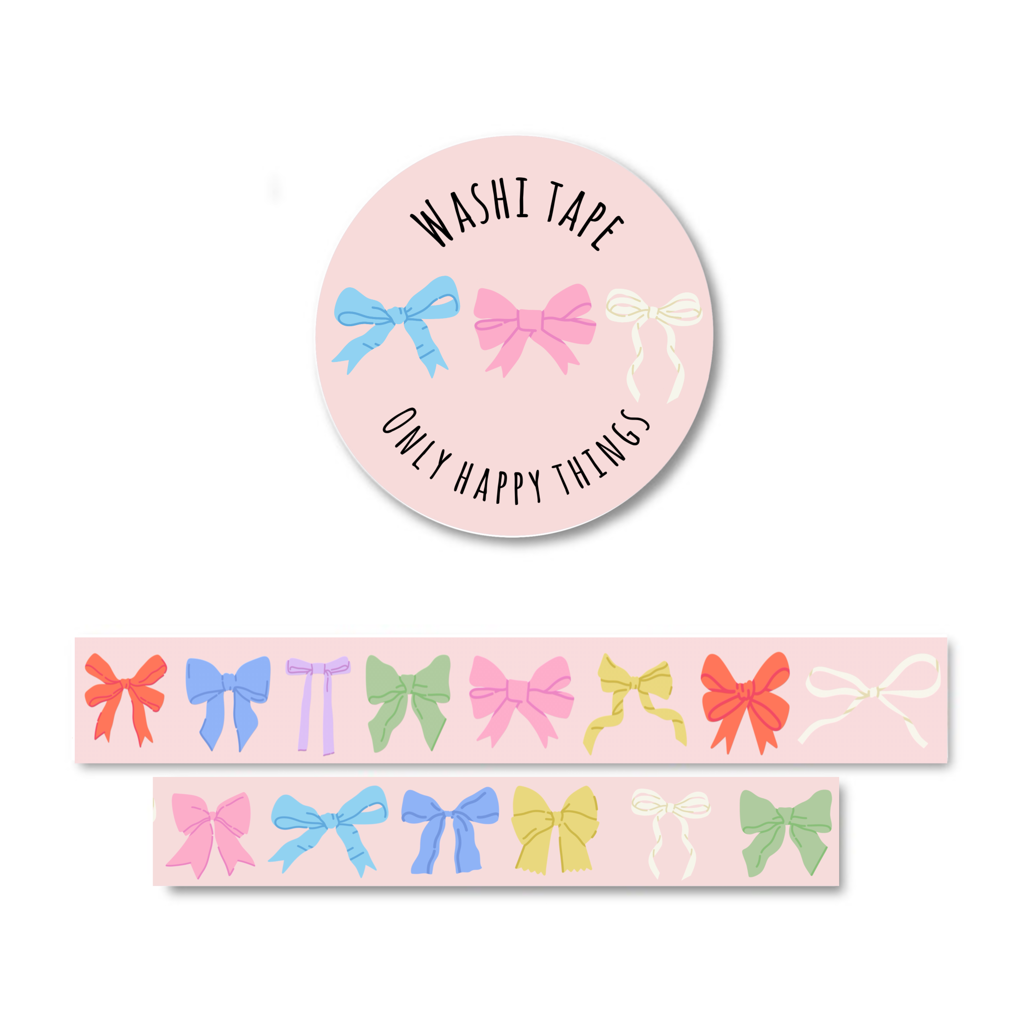 Washi tape Bows