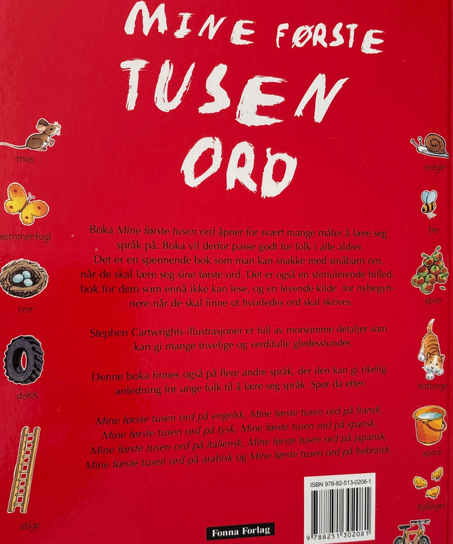 Cartwright, Steven: Mine første tusen ord