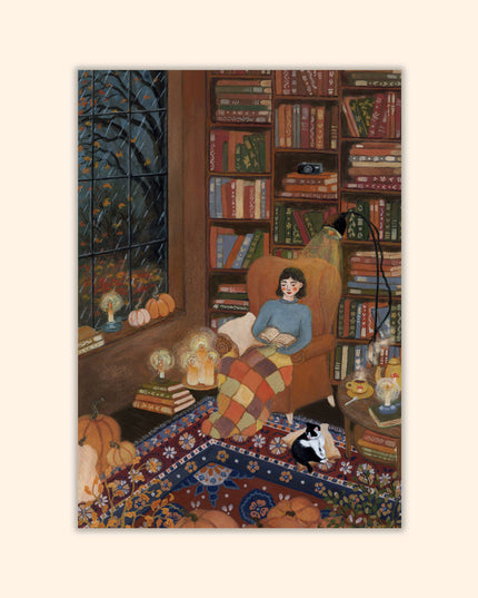 Postkort | Once Upon a Midnight Dreary