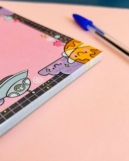 Space Cuties - A6 notatblokk