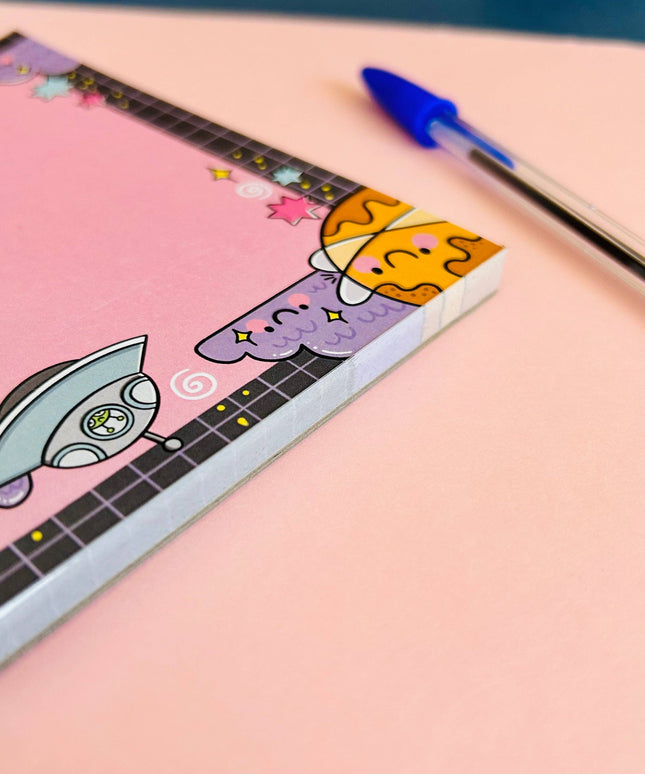 Space Cuties - A6 notatblokk