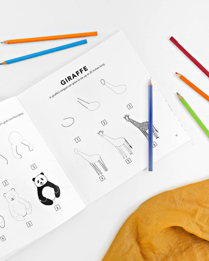 All The Animals: A How to Draw Art Book for Kids