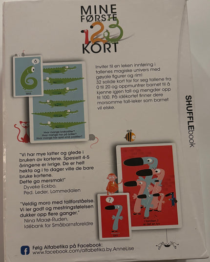 Borgen, Anne- Lise: Alfabetika: Mine første 123 kort