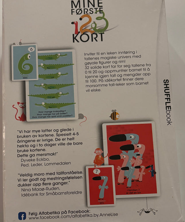 Borgen, Anne- Lise: Alfabetika: Mine første 123 kort