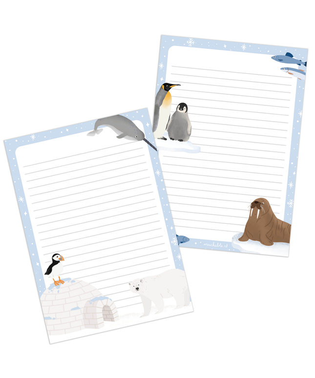Notatblokk | Winter Animals | Arktiske Dyr | A5
