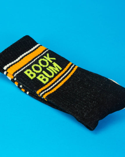 Book Bum Gym Crew Socks