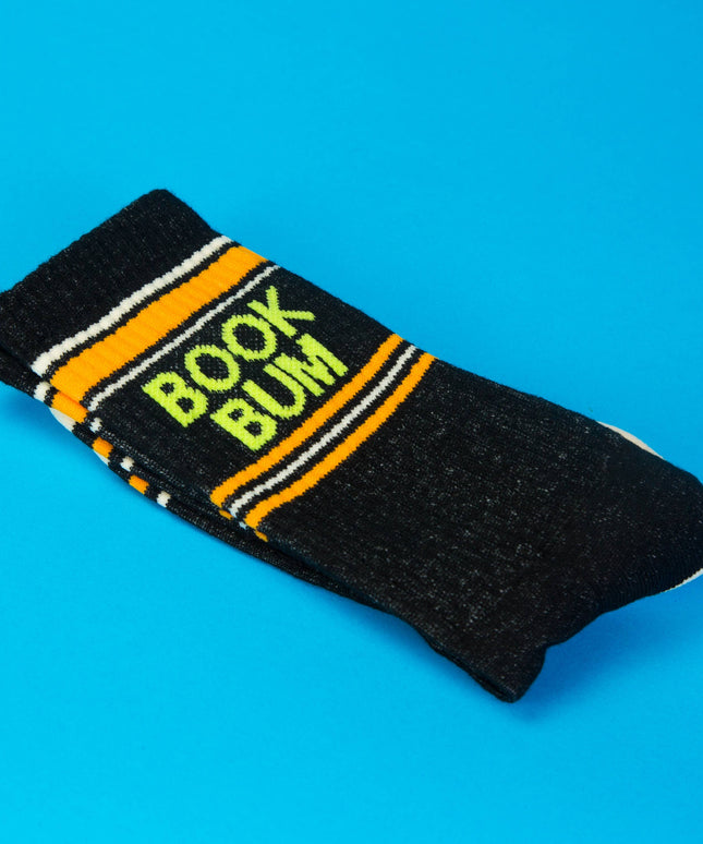 Book Bum Gym Crew Socks